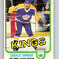 1981-82 O-Pee-Chee #142 Charlie Simmer  Los Angeles Kings  V30455