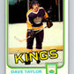 1981-82 O-Pee-Chee #143 Dave Taylor  Los Angeles Kings  V30461