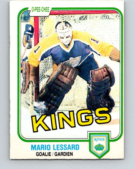 1981-82 O-Pee-Chee #146 Mario Lessard  Los Angeles Kings  V30483