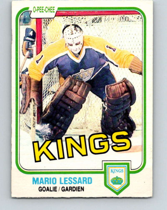 1981-82 O-Pee-Chee #146 Mario Lessard  Los Angeles Kings  V30484