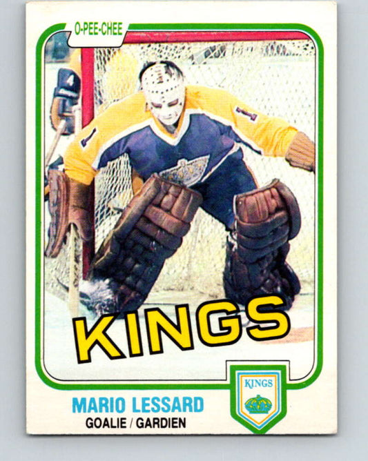 1981-82 O-Pee-Chee #146 Mario Lessard  Los Angeles Kings  V30488