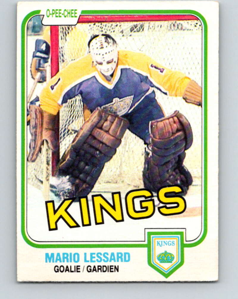 1981-82 O-Pee-Chee #146 Mario Lessard  Los Angeles Kings  V30489