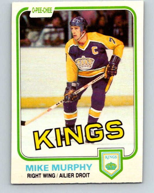 1981-82 O-Pee-Chee #149 Mike Murphy  Los Angeles Kings  V30501