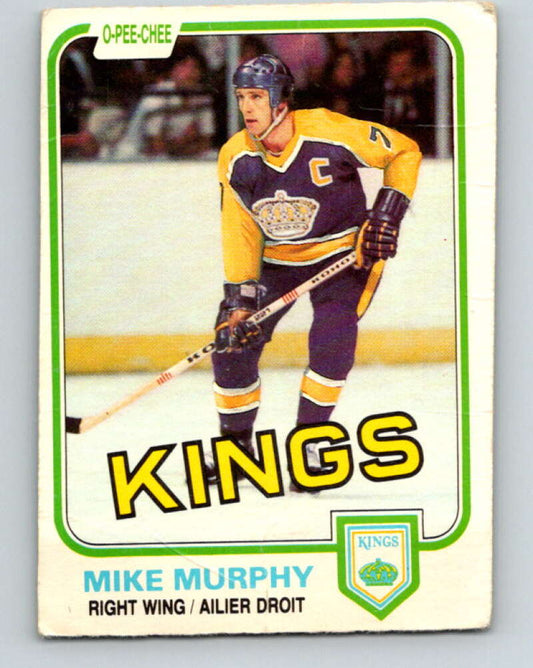 1981-82 O-Pee-Chee #149 Mike Murphy  Los Angeles Kings  V30508