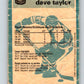 1981-82 O-Pee-Chee #152 Dave Taylor  Los Angeles Kings  V30529