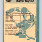 1981-82 O-Pee-Chee #152 Dave Taylor  Los Angeles Kings  V30533
