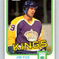 1981-82 O-Pee-Chee #153 Jim Fox  RC Rookie Los Angeles Kings  V30540