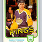 1981-82 O-Pee-Chee #155 Greg Terrion  RC Rookie Los Angeles Kings  V30552