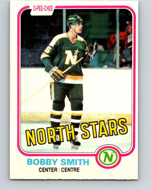 1981-82 O-Pee-Chee #157 Bobby Smith  Minnesota North Stars  V30568