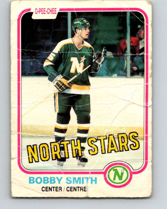 1981-82 O-Pee-Chee #157 Bobby Smith  Minnesota North Stars  V30569