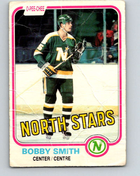 1981-82 O-Pee-Chee #157 Bobby Smith  Minnesota North Stars  V30570