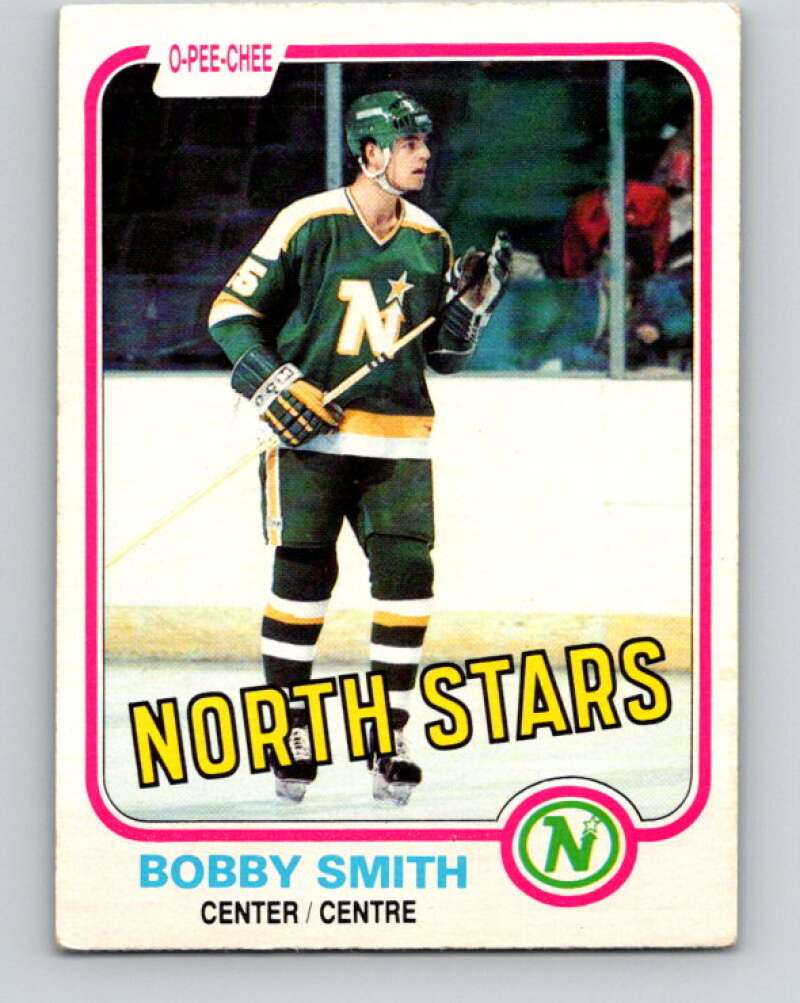 1981-82 O-Pee-Chee #157 Bobby Smith  Minnesota North Stars  V30571