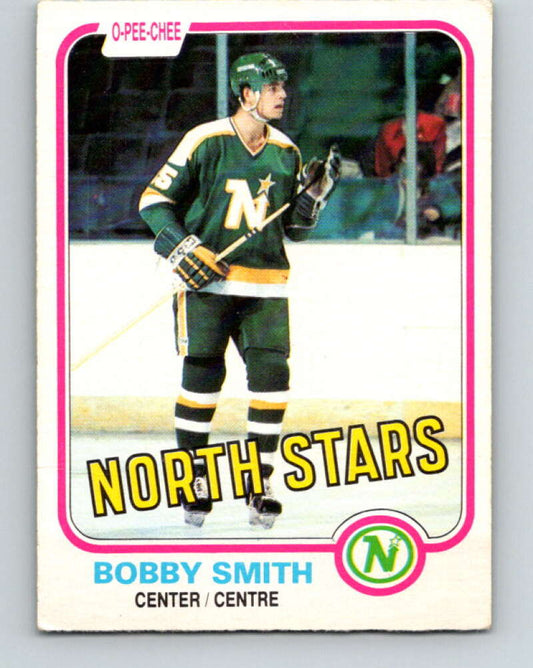 1981-82 O-Pee-Chee #157 Bobby Smith  Minnesota North Stars  V30572