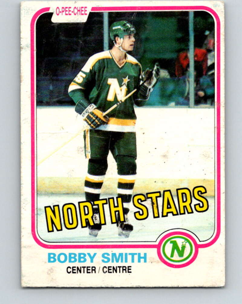 1981-82 O-Pee-Chee #157 Bobby Smith  Minnesota North Stars  V30574