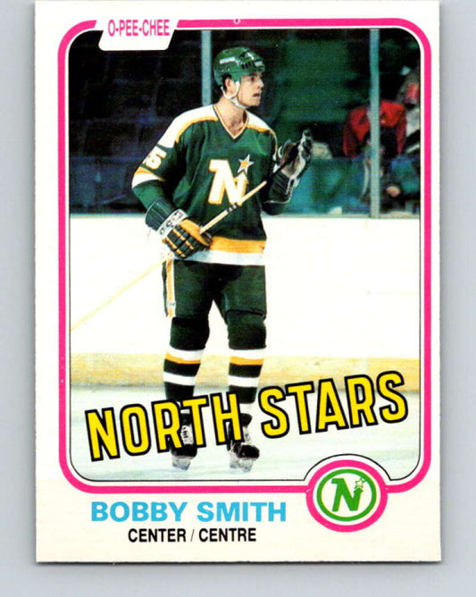 1981-82 O-Pee-Chee #157 Bobby Smith  Minnesota North Stars  V30575