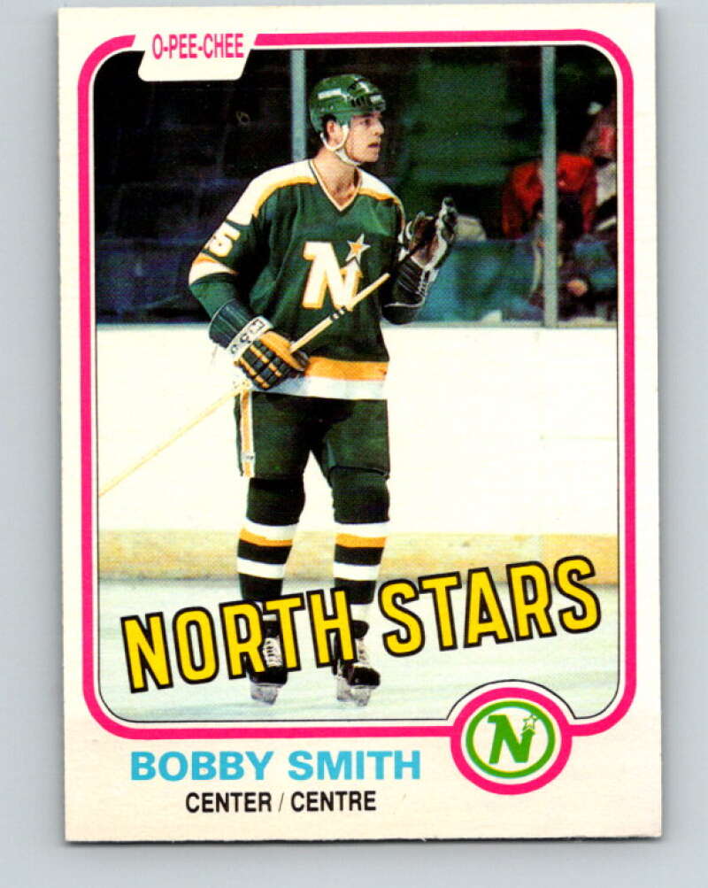 1981-82 O-Pee-Chee #157 Bobby Smith  Minnesota North Stars  V30577