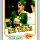1981-82 O-Pee-Chee #168 Greg Smith  Detroit Red Wings  V30653