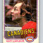 1981-82 O-Pee-Chee #177 Guy Lafleur  Montreal Canadiens  V30715