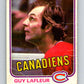 1981-82 O-Pee-Chee #177 Guy Lafleur  Montreal Canadiens  V30716