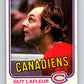 1981-82 O-Pee-Chee #177 Guy Lafleur  Montreal Canadiens  V30719