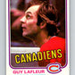 1981-82 O-Pee-Chee #177 Guy Lafleur  Montreal Canadiens  V30721