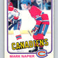 1981-82 O-Pee-Chee #178 Mark Napier  Montreal Canadiens  V30722