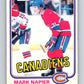 1981-82 O-Pee-Chee #178 Mark Napier  Montreal Canadiens  V30730