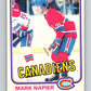 1981-82 O-Pee-Chee #178 Mark Napier  Montreal Canadiens  V30731