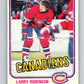 1981-82 O-Pee-Chee #179 Larry Robinson  Montreal Canadiens  V30734