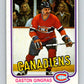 1981-82 O-Pee-Chee #182 Gaston Gingras  Montreal Canadiens  V30755
