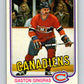 1981-82 O-Pee-Chee #182 Gaston Gingras  Montreal Canadiens  V30758