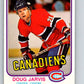 1981-82 O-Pee-Chee #184 Doug Jarvis  Montreal Canadiens  V30778