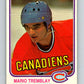 1981-82 O-Pee-Chee #192 Mario Tremblay  Montreal Canadiens  V30838
