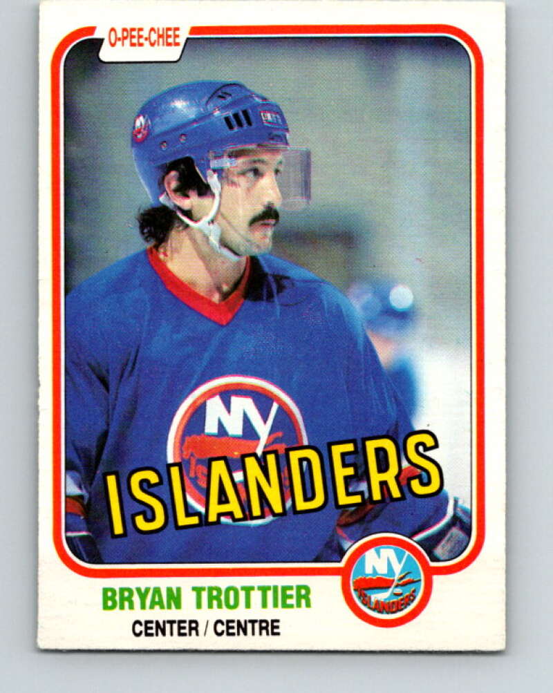 1981-82 O-Pee-Chee #200 Bryan Trottier  New York Islanders  V30910