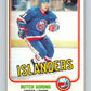 1981-82 O-Pee-Chee #203 Butch Goring  New York Islanders  V30927