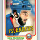 1981-82 O-Pee-Chee #205 Ken Morrow  New York Islanders  V30933