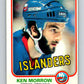 1981-82 O-Pee-Chee #205 Ken Morrow  New York Islanders  V30940