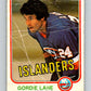 1981-82 O-Pee-Chee #212 Gord Lane  New York Islanders  V30988