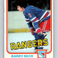 1981-82 O-Pee-Chee #220 Barry Beck  New York Rangers  V31058