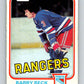 1981-82 O-Pee-Chee #220 Barry Beck  New York Rangers  V31059