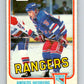 1981-82 O-Pee-Chee #225 Anders Hedberg  New York Rangers  V31080