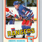 1981-82 O-Pee-Chee #225 Anders Hedberg  New York Rangers  V31085