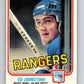 1981-82 O-Pee-Chee #226 Ed Johnstone  New York Rangers  V31092
