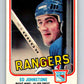 1981-82 O-Pee-Chee #226 Ed Johnstone  New York Rangers  V31093