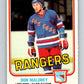 1981-82 O-Pee-Chee #228 Don Maloney  New York Rangers  V31107