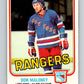 1981-82 O-Pee-Chee #228 Don Maloney  New York Rangers  V31108