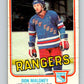1981-82 O-Pee-Chee #228 Don Maloney  New York Rangers  V31111