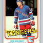 1981-82 O-Pee-Chee #228 Don Maloney  New York Rangers  V31115