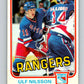 1981-82 O-Pee-Chee #229 Ulf Nilsson  New York Rangers  V31119