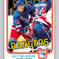1981-82 O-Pee-Chee #229 Ulf Nilsson  New York Rangers  V31120